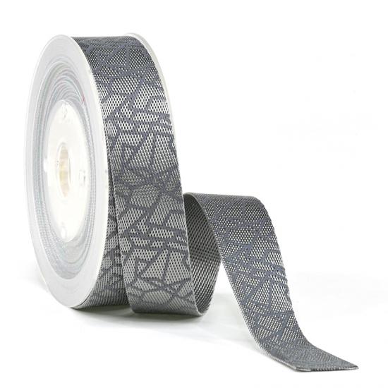 Grey Printed Polyester Webbing