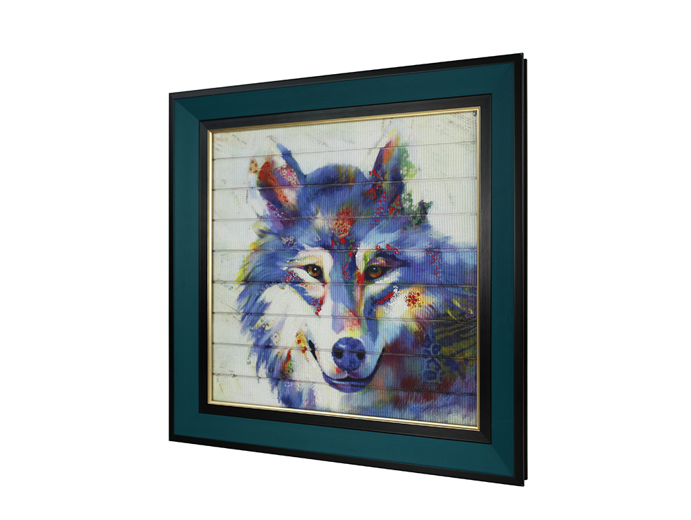Wolf Ribbon Painting-Hot Selling in Amazon